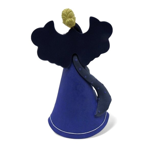 Hamilton Collection BLUE WILLOW Wishes of Grace for a palace Angel Figurine - Picture 10 of 11